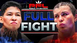 FEATHERWEIGHT TITLE DECIDER! 🏆 | Larissa Pacheco v Marina Mokhnatkina | Full Fight | PFL 10 2023