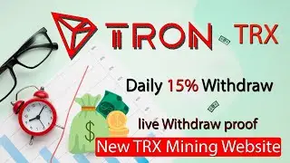 Today New Platform Opens | Best TRX Mining | Passive Income |Daily income 30%|