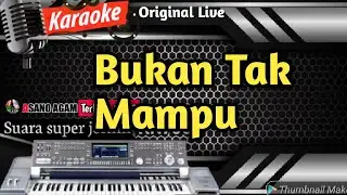 Bukan Tak Mampu || Karaoke Dangdut Drum Lawas (Full HD Versi Live 2023)