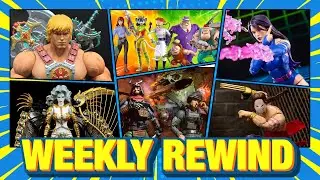 Weekly Rewind! Ep75: Marvel Legends GIJoe MOTU Monster Force Superman Street Fighter More News!