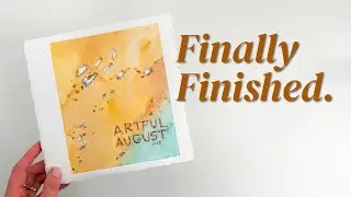It took 5 months to finish this cover... (Chatty Sketchbook Tour)