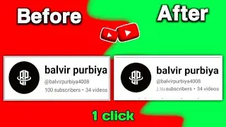 Increase Your YouTube Subscribers Quickly 2024. subscriber kaise badhaen.