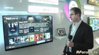 IFA 2010 - LG smart TV with Plex demo