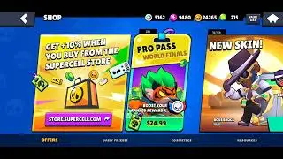 Claiming all the free coins & got true gold griff #Brawlstars #RandomBS