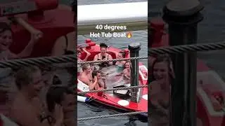 Hot Ladies In Hot Tub Boat | 40 Degrees 🔥