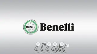 Seven Luxo Lamps Spoof Benelli Logo
