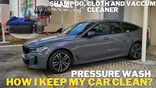 Cleaning the BMW 6GT| Exterior & Interior | Products used #bmw #carcleaning #highpressurewasher
