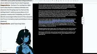 Chatting and Writing with Cryptid - day 23 - writing 50k words live!