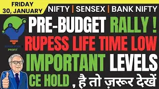 NIFTY & BANK NIFTY PREDICTION AND ANALYSIS FOR FRIDAY, 30 JANUARY 2026 | MARKET ANALYSIS TOMORROW