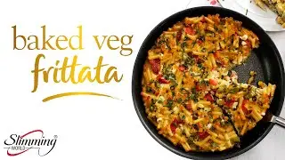 Slimming World Syn-free baked veg frittata recipe - FREE