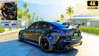 Jaguar XE SV Project 8 877HP - Ultimate Super Sedan | The Crew Motorfest Wheel Cam