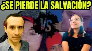 ARENITA VS JHON FELIX : ''LA SEGURIDAD DE LA SALVACION'' ( JOHN FELIX TERMINA EVANGELIZADO)