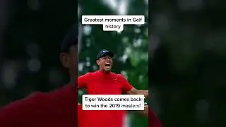 My favourite golf moment ever that brought tears to my eyes. #golflegends #tigerwoods #masters