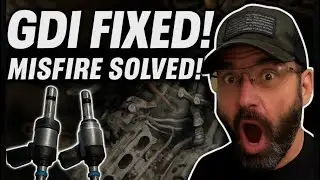 Hyundai & Kia 3.3L GDI Injector Leak Repair (LIVE) | Misfires, Rough Idle, Strong Gas Smell & P0087