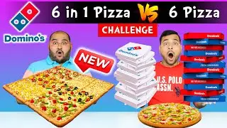 Domino's Big Big 6 In 1 Pizza Vs Domino's 6 Pizza | Viwa Food World