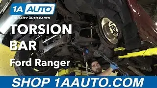 Как заменить торсионную балку Ford Ranger 98-12