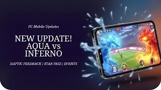 FC Mobile 25: AQUA vs INFERNO 🔥💧 | New Update + Haptic Feedback on iPhone 16 Pro Max!
