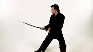 How to Thrust a Katana | Sword Fighting