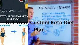 Affiliate007 Marketing Online Custom Keto Diet Plan!