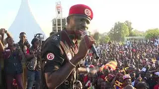 Kyagulanyi promises to construct roads in Zombo, Nebbi districts