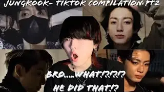 BTS- Jungkook Tiktok Compilation pt2 Reaction