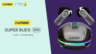 Number Superbuds 999⚡| India's First Earbuds With Helmet ANC |
