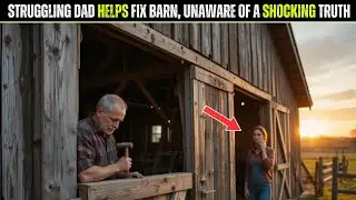 A Struggling Single Dad Repairs Farmer’s Old Barn, Unaware She Owns Thousands of Acres