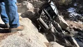 Carnage trail CO. Water fall vs Comanche jeep