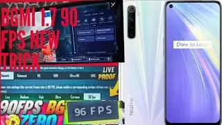 90 Fps Bgmi 1.7 new update In Realme 6 Or Any Realme Phone Have 90 Hz Display