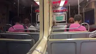 SEPTA Metro: Kawasaki K-Car Route T2 Trolley Timelapse Ride into 19th Street