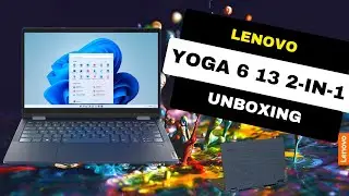 Lenovo Yoga 6 13 2-in-1 w/fabric cover Unboxing and Overview | #Lenovo #Yoga #Productivity