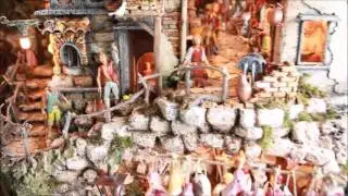presepe in sughero Luca Brandi