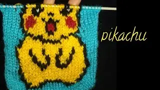 knitting graphic pattern #pikachu #pokemon (part1)