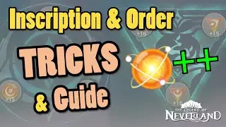 Inscription Order TRICK - The Legend of Neverland