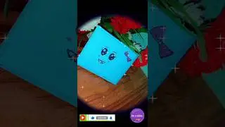 Diy paper wallet//No Glue needed// one  sheet paper craft// origami  paper wallet tutorial #craft