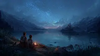Celtic Medieval Fantasy Music 🔥 Elven Campfire Night