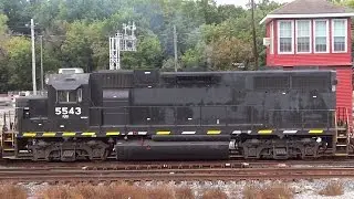 CSX Herzog Ballast Train With Lease Power