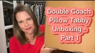 Double Coach Pillow Tabby Unboxing  (New Colors!) - Part 1, PLUS Tips To Protect Your Bags & More!