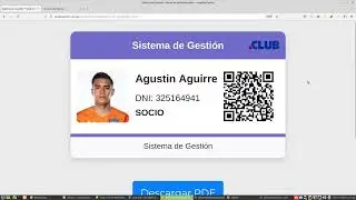5 - C&oacute;mo Crear e Imprimir Carnets de Socios en Socios Gesti&oacute;n