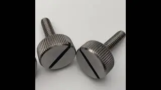 Custom Slotted Thumb Screws China Factory &ndash; OEM Stainless Steel 304 Knurled Head Screws Manufacturer