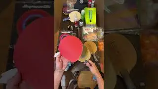 Ping Pong Paddle Assembly & Table Tennis Equipment Discussion, Butterfly Dignics 09c, Harimoto Super