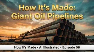 How It's Made: Giant Oil Pipelines | Massive Production Line & Factory Process