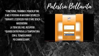 Come prenotare allenamento alla Palestra Bellavita sull'