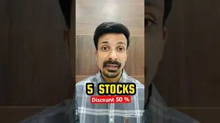 Best 5 shares - 50 % discount #shares #stockscreener #ankitgupta #investing