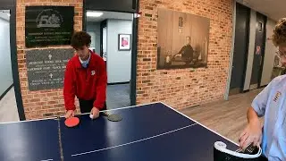 The Ping Pong Club comes to order at Rummel High School