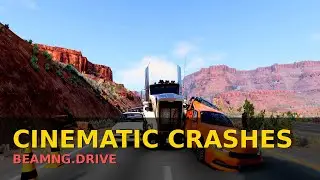 BRUTAL CINEMATIC CRASHES | BeamNG.drive Realistic Collisions