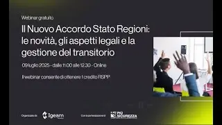Accordo Stato Regioni 2025: le novit&agrave; da sapere