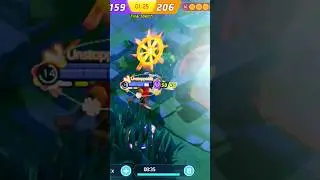 Cinderace + Comfey = Destruction || Pokemon Unite #cinderace #comfey #shorts