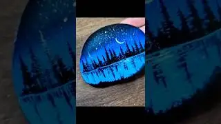 Easy Rock Painting Idea#art