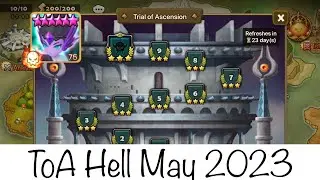 Summoners War : Sky Arena ToA hell May 2023 FL.2 Aschubel
